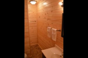 Premier Cabin Bathroom