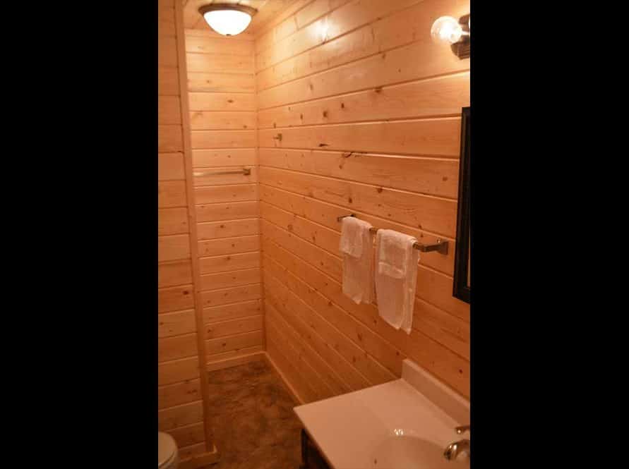 Premier Cabin Bathroom