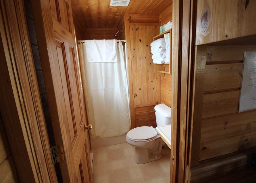 Kitchenette Cabin Bathroom