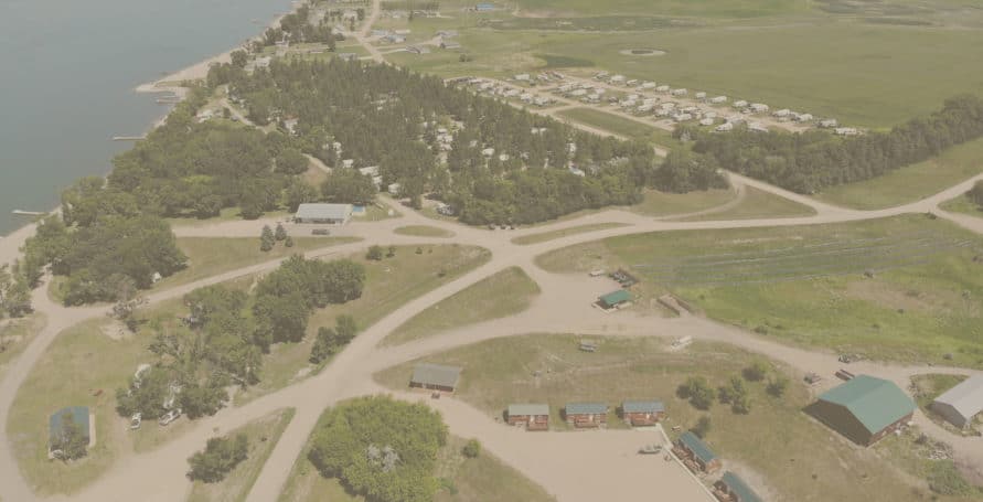 Overhead View of Eastbay Campground | Eastbay Campground